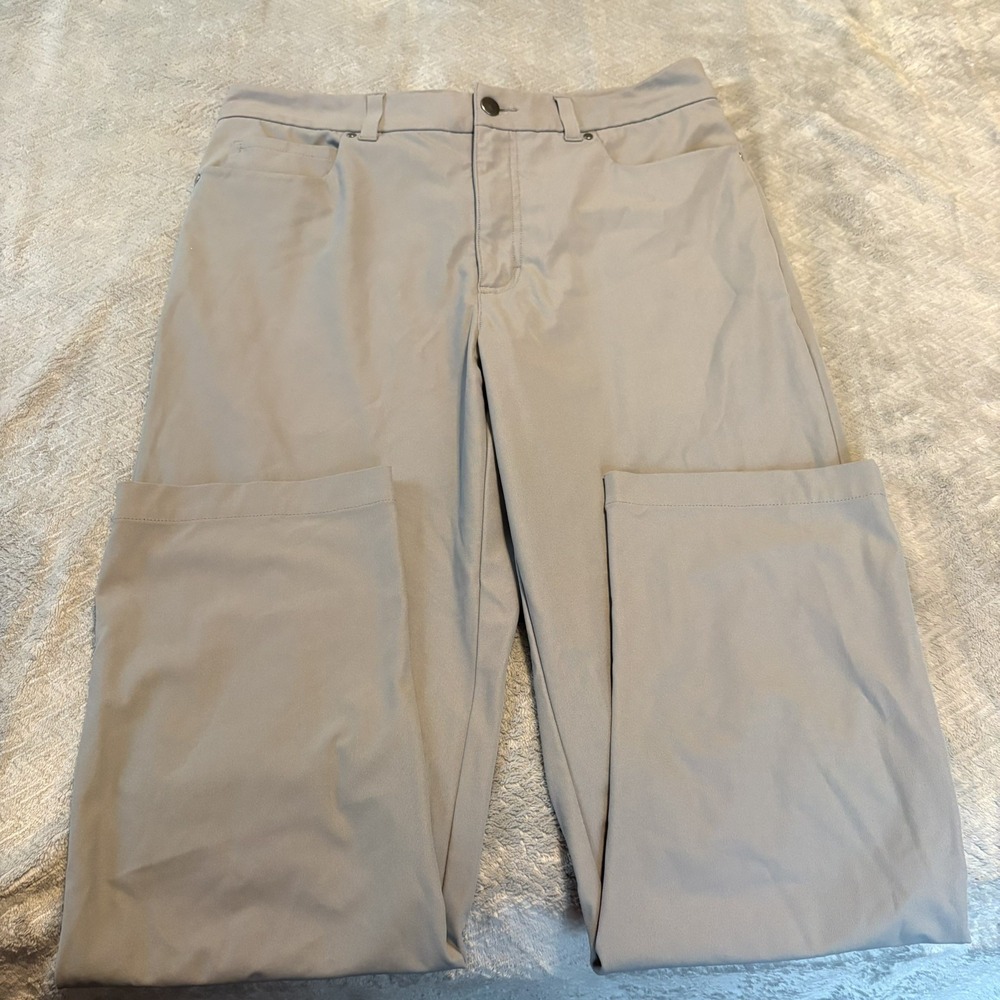 VRST Mens Gray Performance Commuter Pants 32x30